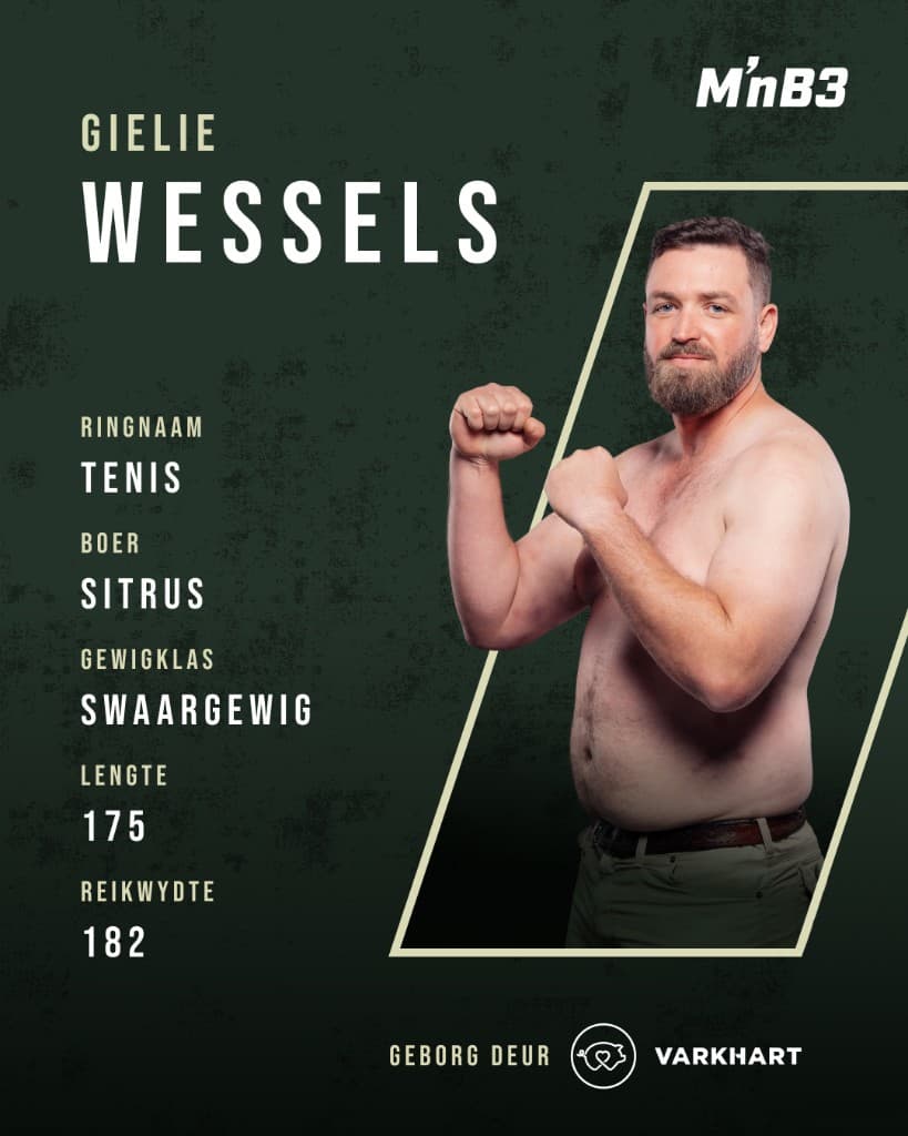 Portret van Gielie Wessels