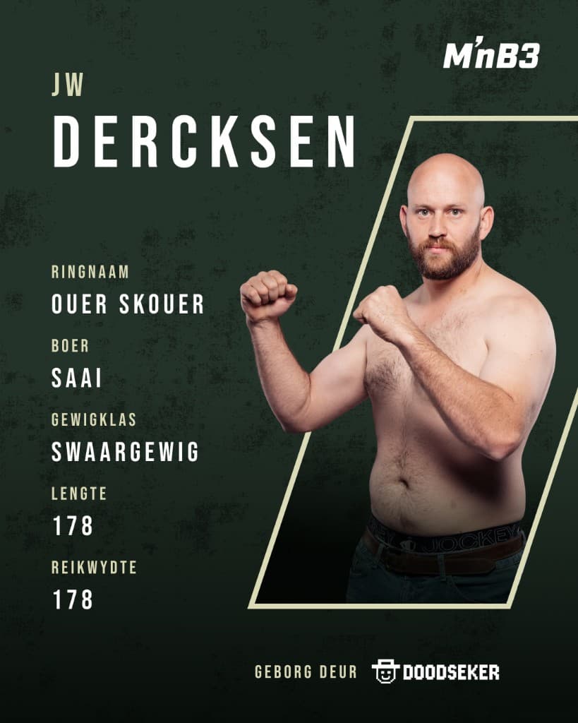 Portret van JW Dercksen